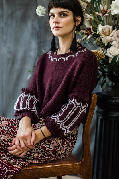 Willowwood Blouse | weich und zart aus Far von Woolfolk