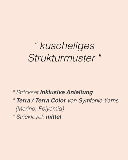 Calluna Socken | einfach weiches Strukturmuster