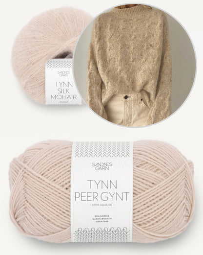 Coco Amour Knitwear Cambersands Sweater mit Tynn Peer Gynt und Tynn Silk Mohair von Sandnes Garn 7