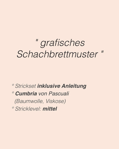 Camilo Pullover | feines Schachbrettmuster aus Cumbria von Pascuali