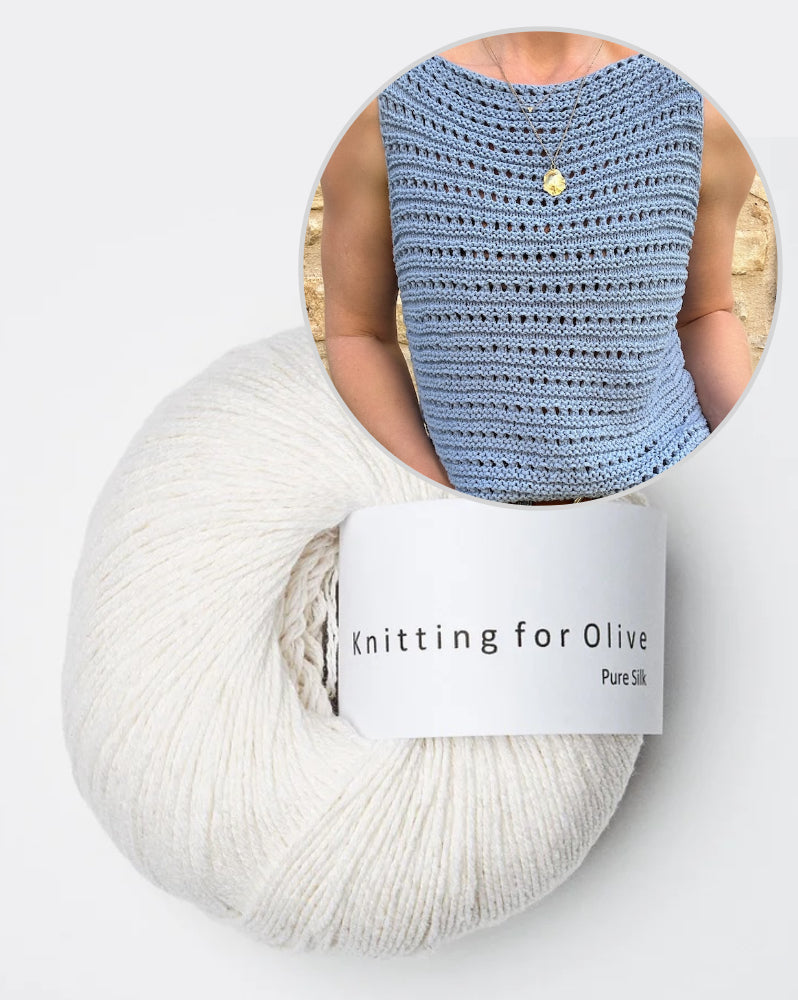 My Favourite Things Knitwear Camisole No. 11 mit Pure Silk von Knitting for Olive  15