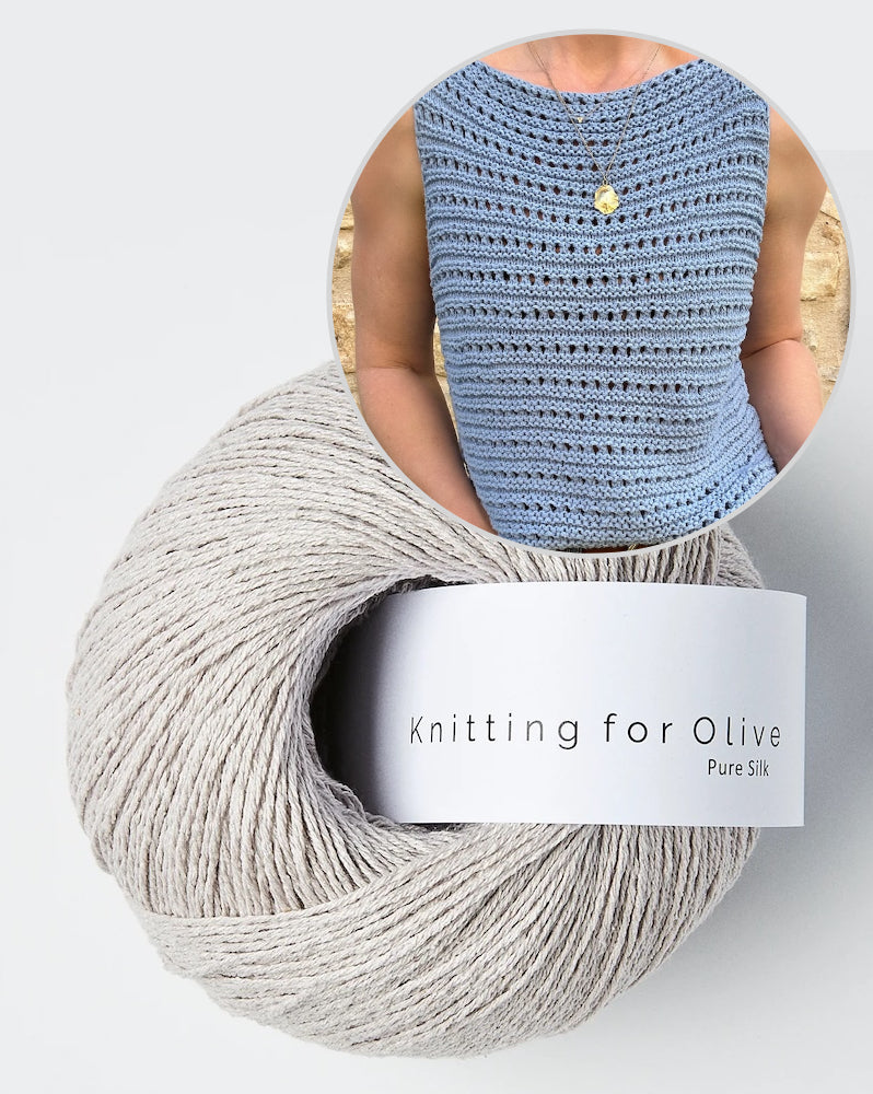 My Favourite Things Knitwear Camisole No. 11 mit Pure Silk von Knitting for Olive  14