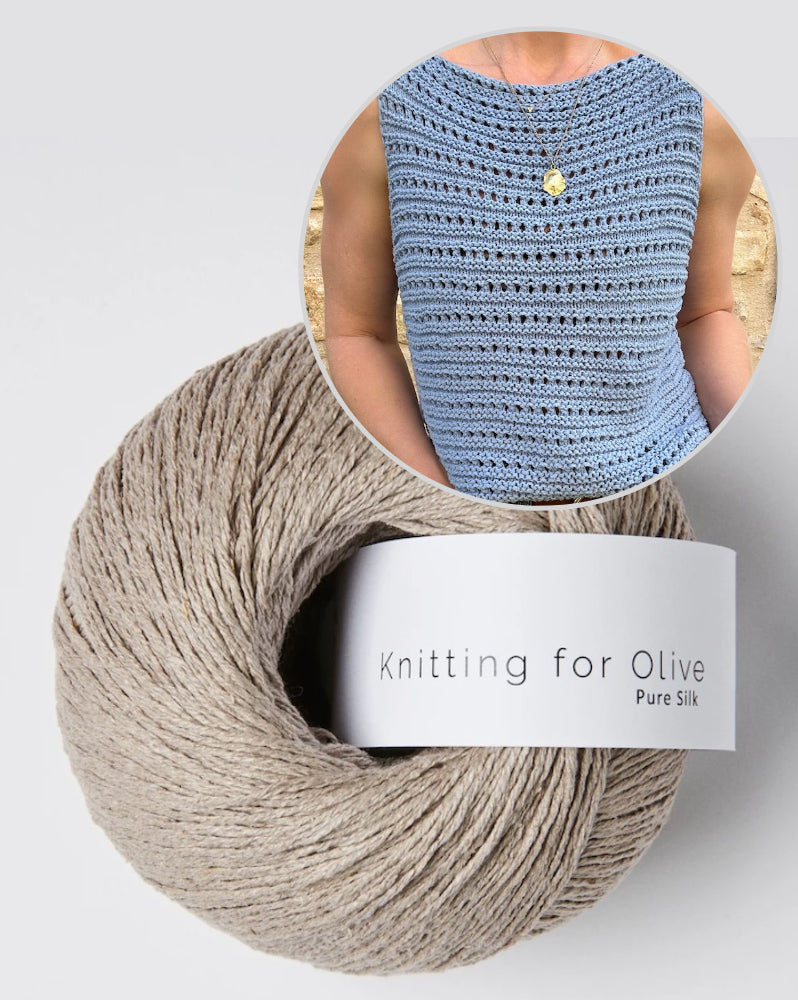 My Favourite Things Knitwear Camisole No. 11 mit Pure Silk von Knitting for Olive  16