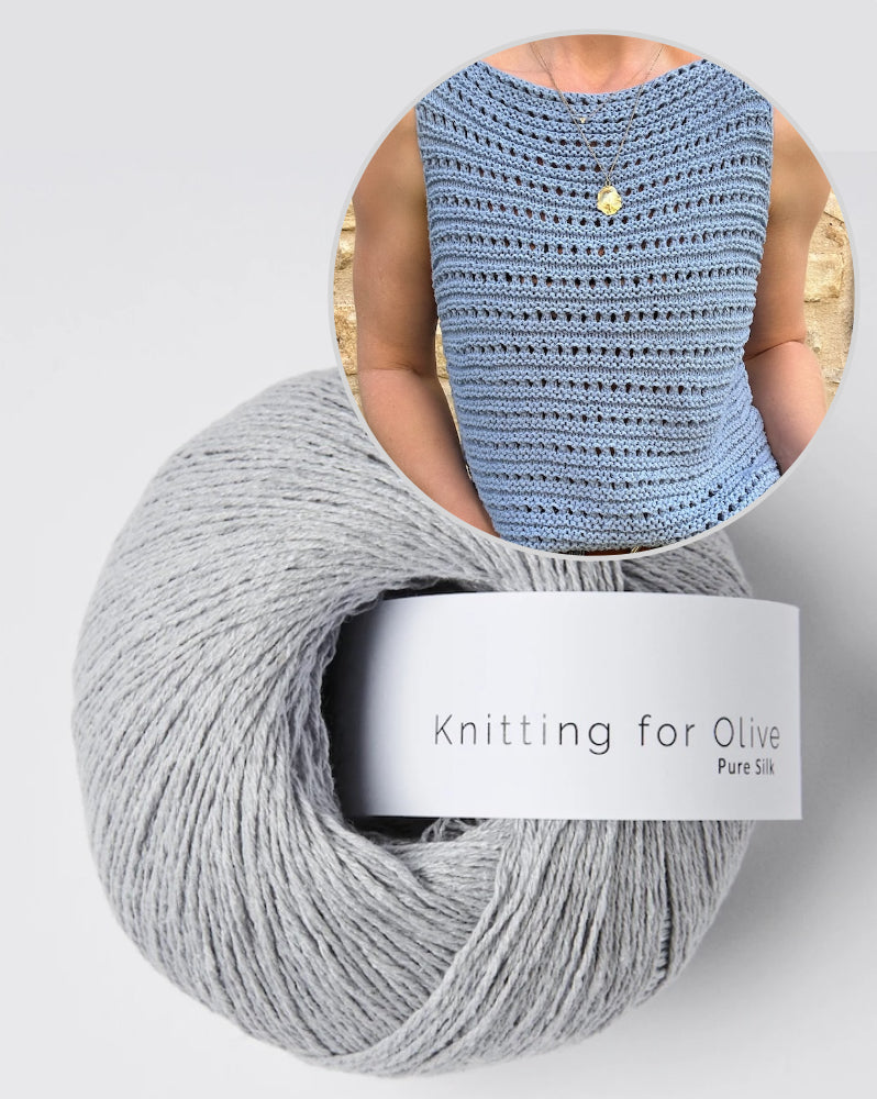 My Favourite Things Knitwear Camisole No. 11 mit Pure Silk von Knitting for Olive  12