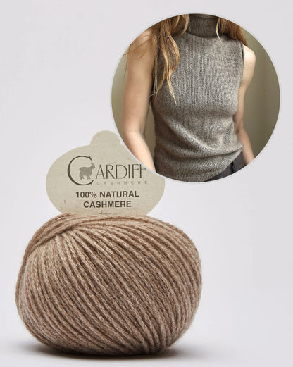 Camisole No. 12 | lässig schlichtes Top aus Classic Cashmere von Cardiff
