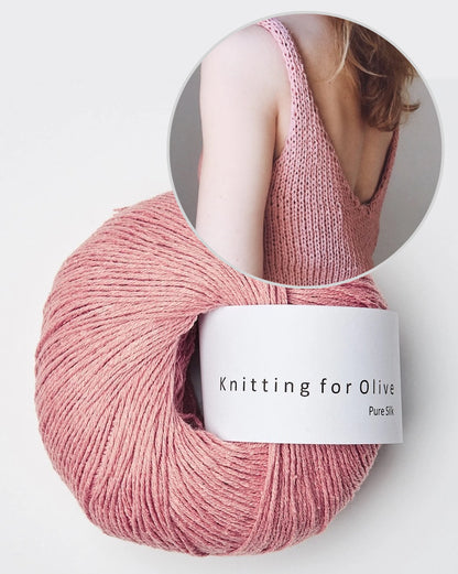 Camisole No. 1 | mit verführerischem Rücken aus Pure Silk von Knitting for Olive