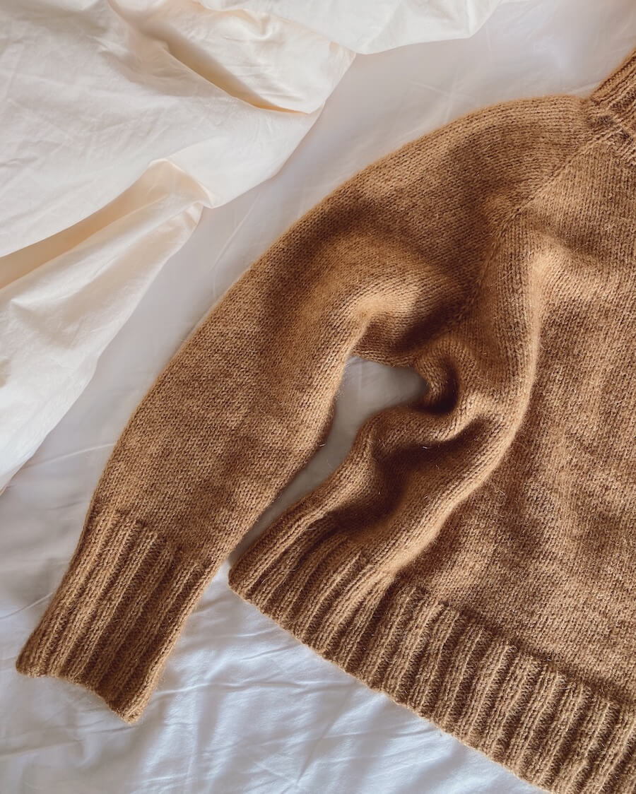 PetiteKnit, Caramel Sweater, camel 4