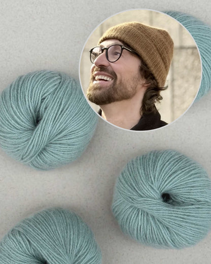 Caramel-Cashmere Waffle Hat | kuschelweiches Muster aus Bio Cashmere 6/28 von Pascuali