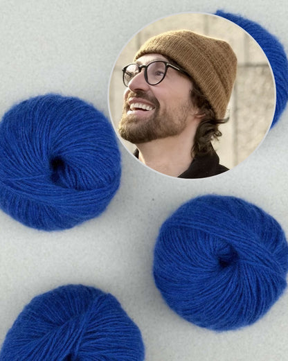 Caramel-Cashmere Waffle Hat | kuschelweiches Muster aus Bio Cashmere 6/28 von Pascuali