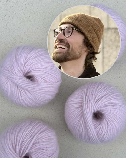 Caramel-Cashmere Waffle Hat | kuschelweiches Muster aus Bio Cashmere 6/28 von Pascuali