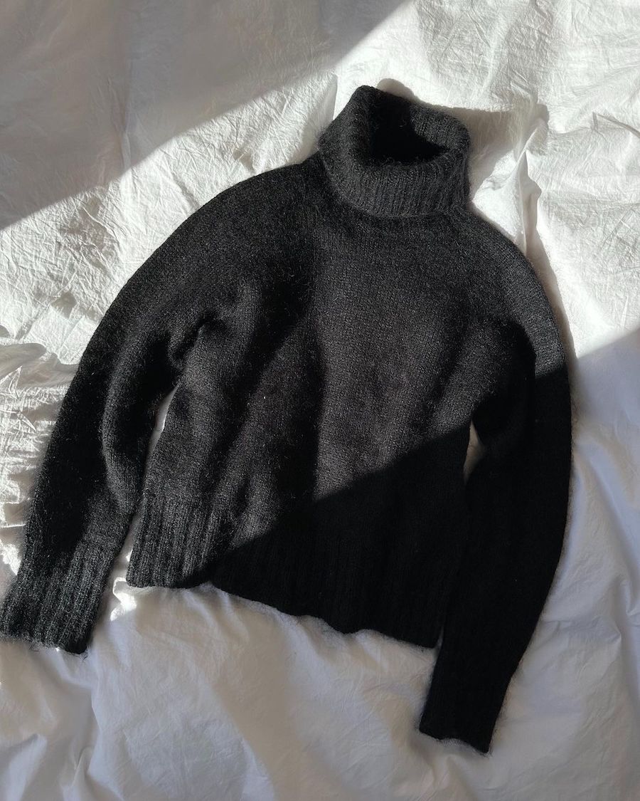 PetiteKnit, Caramel Sweater, schwarz 2