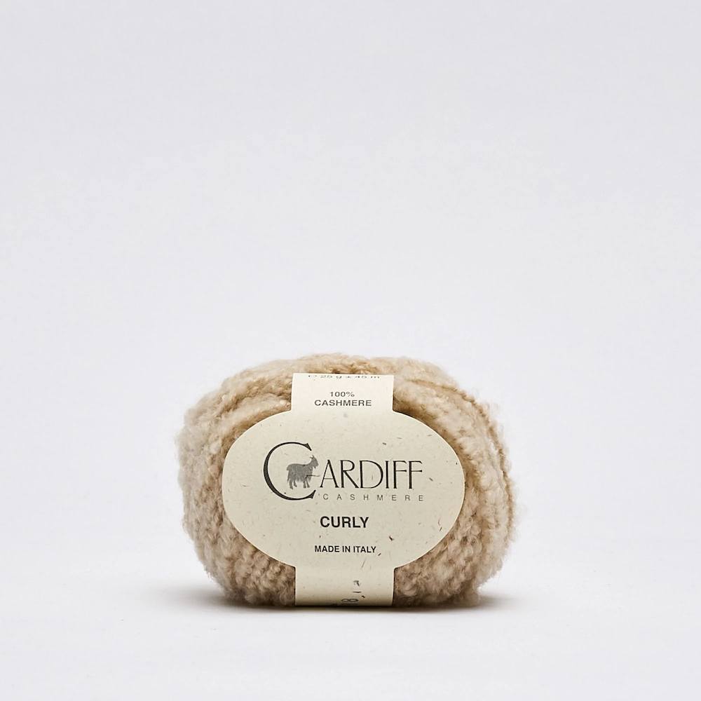 Cardiff Cashmere Curly Farbe silver 102