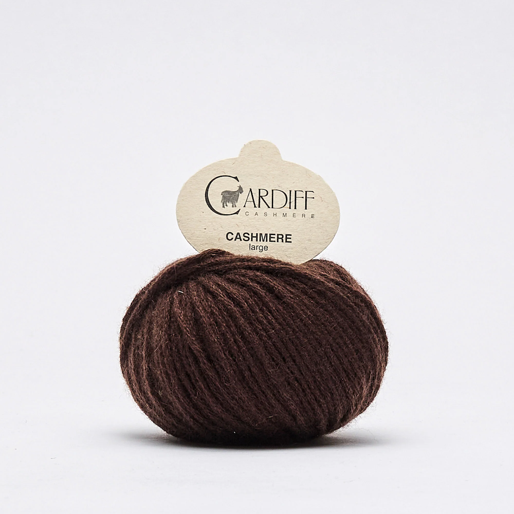 Cardiff Cashmere Large Farbe cacao 643