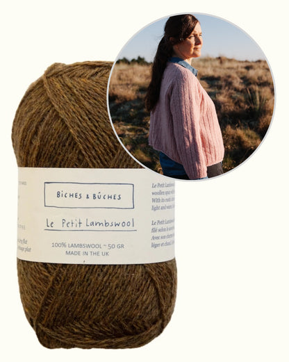 Cardigan nr 11 | ümberpööratav triibuline jakk Biches & Bûches'i Le Petit Lambswool'ist