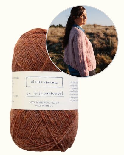Cardigan nr 11 | ümberpööratav triibuline jakk Biches & Bûches'i Le Petit Lambswool'ist
