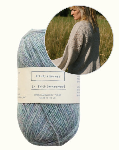 Cardigan No. 2 | delicate oversized cardigan made from Le Petit Lambswool by Biches & Bûches
