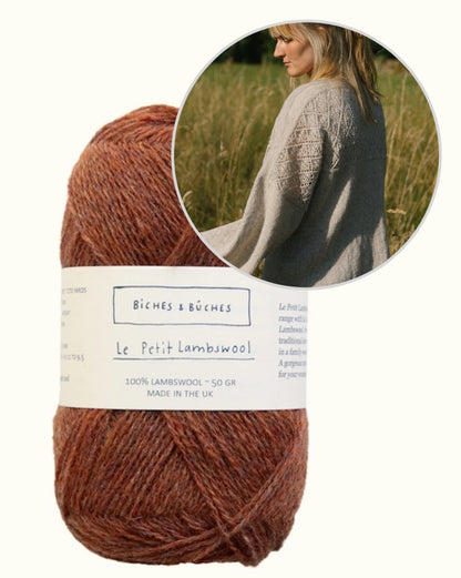 Cardigan No. 2 | delicate oversized cardigan made from Le Petit Lambswool by Biches & Bûches