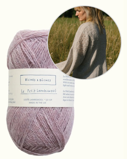Cardigan No. 2 | delicate oversized cardigan made from Le Petit Lambswool by Biches & Bûches