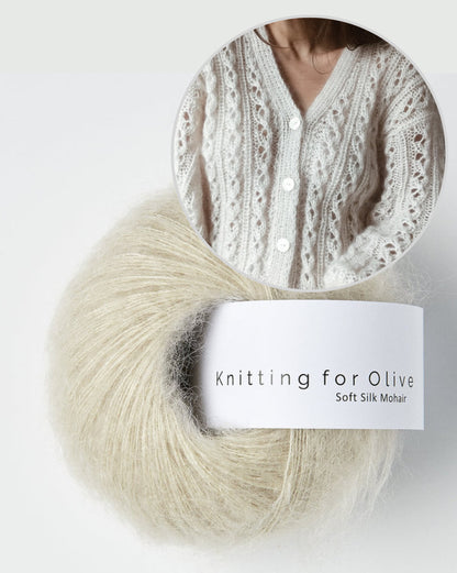 Cardigan No. 6 | zarter Cardigan mit Soft Silk Mohair von Knitting for Olive