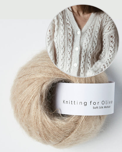 Cardigan No. 6 | zarter Cardigan mit Soft Silk Mohair von Knitting for Olive