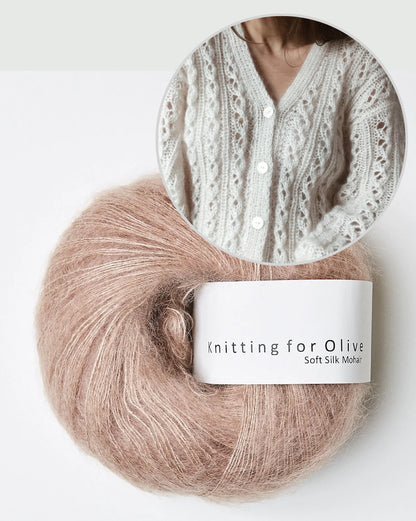 Cardigan No. 6 | zarter Cardigan mit Soft Silk Mohair von Knitting for Olive