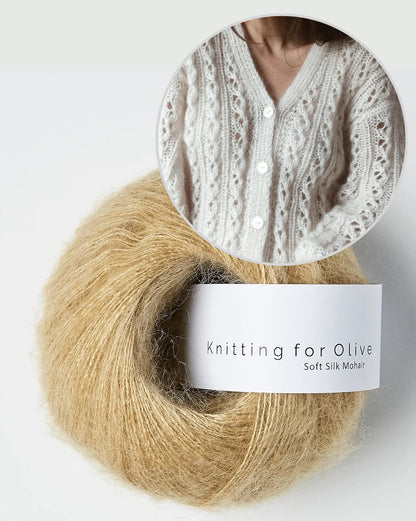 Cardigan No. 6 | zarter Cardigan mit Soft Silk Mohair von Knitting for Olive