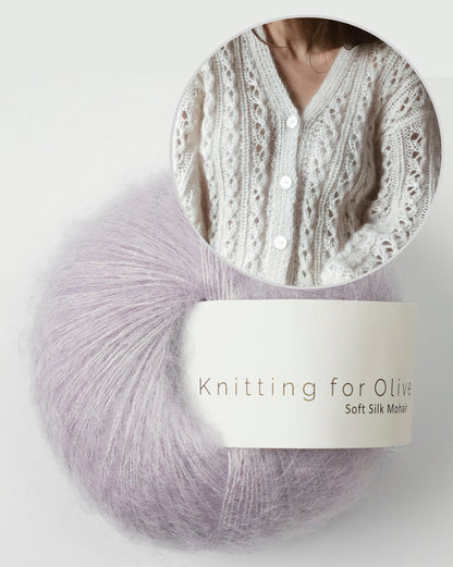 Cardigan No. 6 | zarter Cardigan mit Soft Silk Mohair von Knitting for Olive