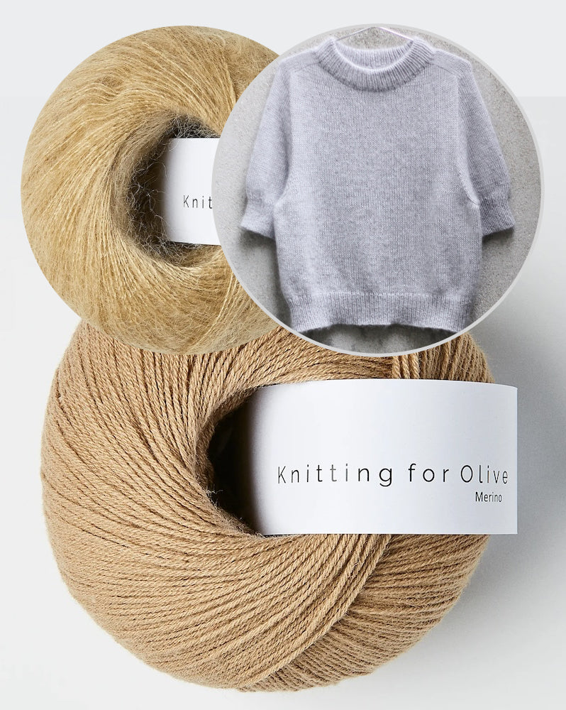 Carlie Tee von Knitting for Olive mit Merino und Soft Silk Mohair von Knitting for Olive 12