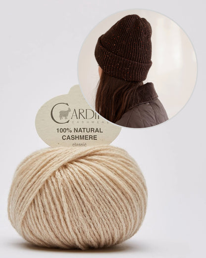 Cashmere Beanie mit Classic Cashmere con Cardiff 11