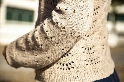 Lovely Sweater | feines Muschelmuster aus Nepal von Pascuali