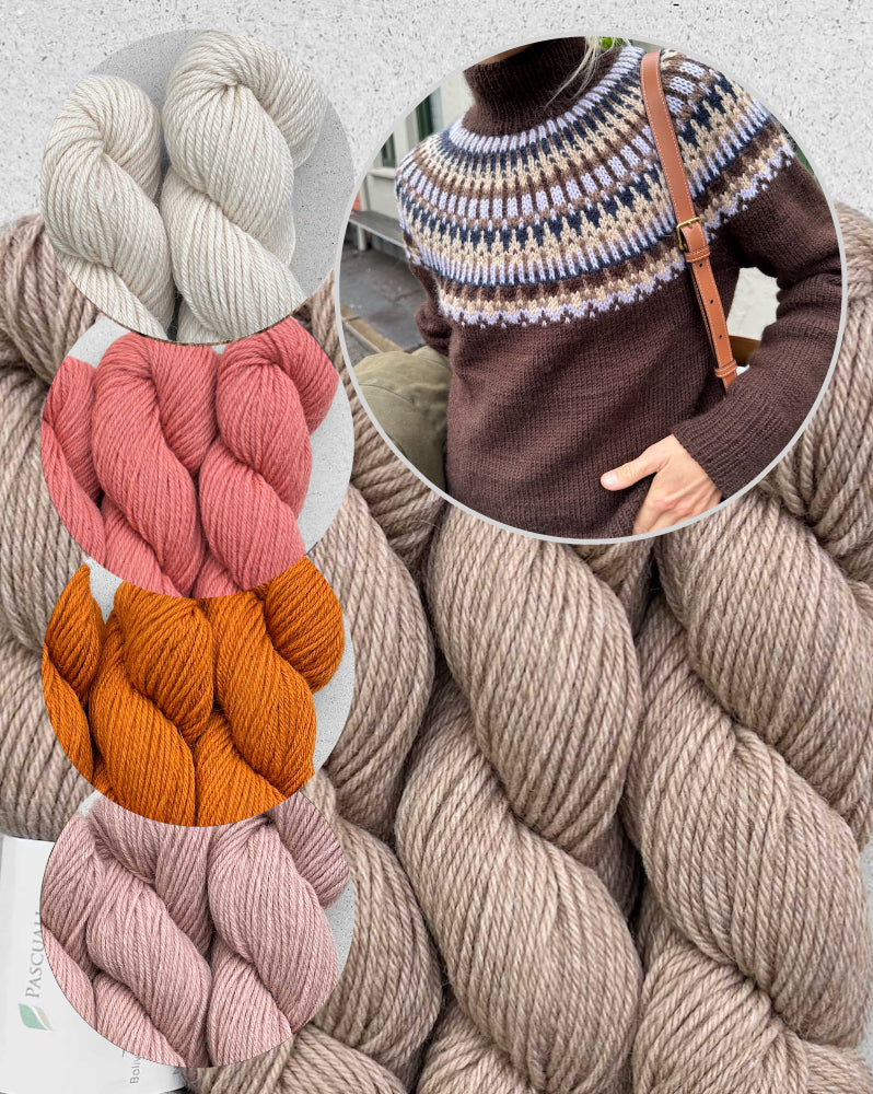 Celeste Sweater von PetiteKnit mit Sayama von Pascuali 8