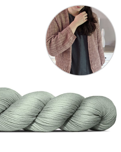 Cervion Cardigan | lässige Jacke aus Cheeky Merino Joy von Rosy Green Wool