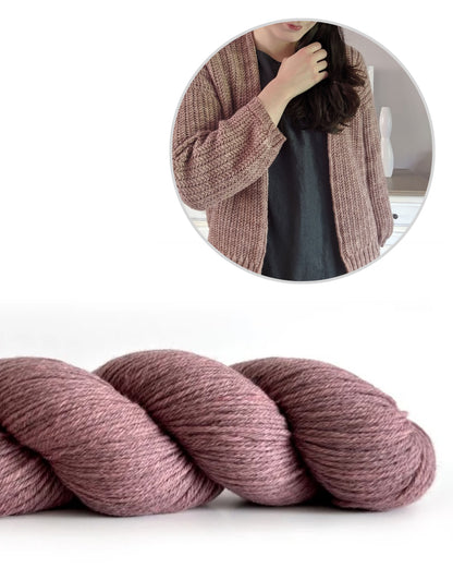 Cervion Cardigan | lässige Jacke aus Cheeky Merino Joy von Rosy Green Wool