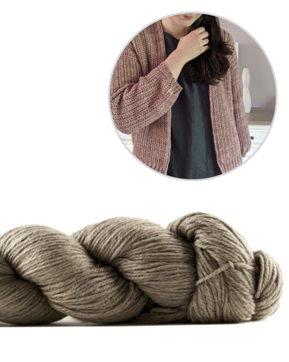 Cervion Cardigan | lässige Jacke aus Cheeky Merino Joy von Rosy Green Wool