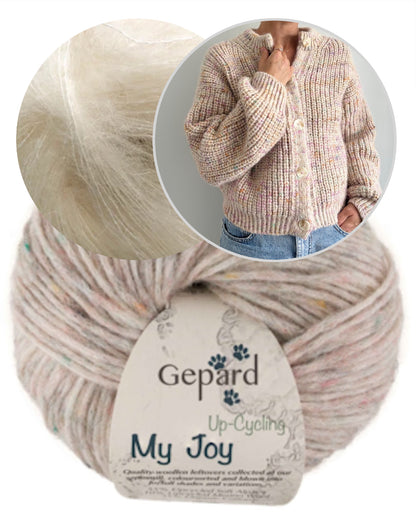 Chalcot Cardigan von Coco Amour Knitwear mit My Joy und Kid Seta von Gepard Garn 15