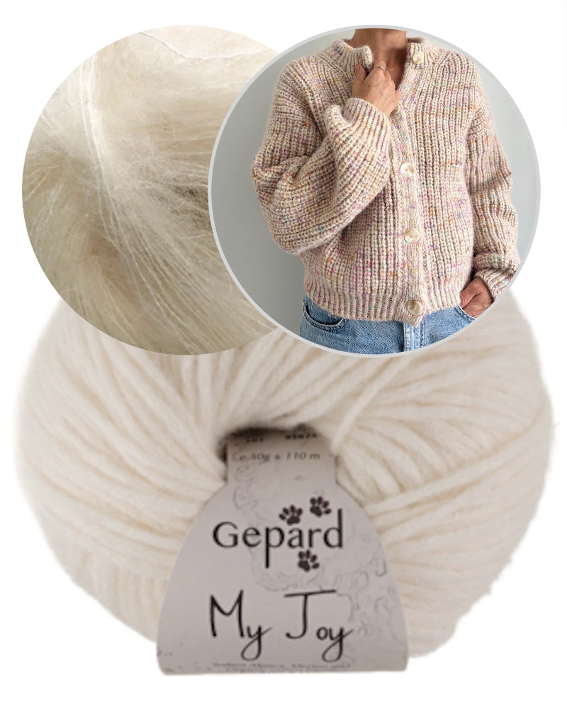 Chalcot Cardigan von Coco Amour Knitwear mit My Joy und Kid Seta von Gepard Garn 18