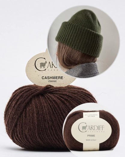 Chantal Beanie | super weich aus Classic Cashmere und Prime von Cardiff