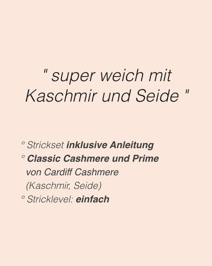 Chantal Beanie | super weich aus Classic Cashmere und Prime von Cardiff