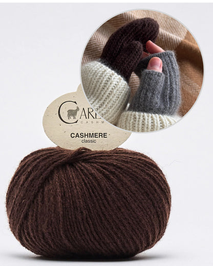 Chantal Mittens | zart und weich aus Classic Cashmere von Cardiff