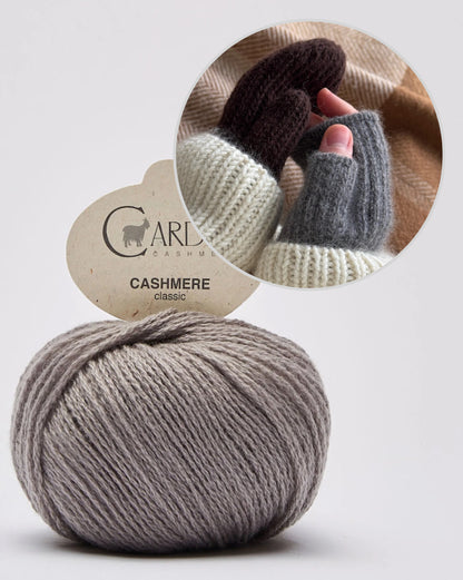 Chantal Mittens | zart und weich aus Classic Cashmere von Cardiff