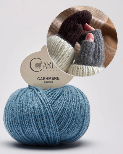 Chantal Mittens | zart und weich aus Classic Cashmere von Cardiff