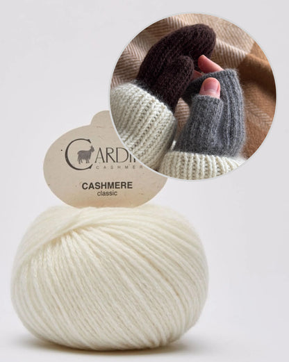 Chantal Mittens | zart und weich aus Classic Cashmere von Cardiff