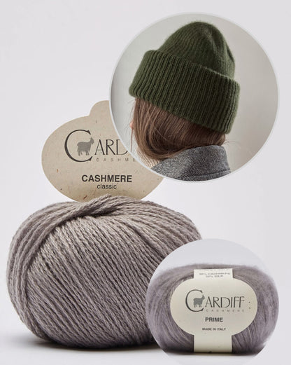 Chantal Beanie | super weich aus Classic Cashmere und Prime von Cardiff