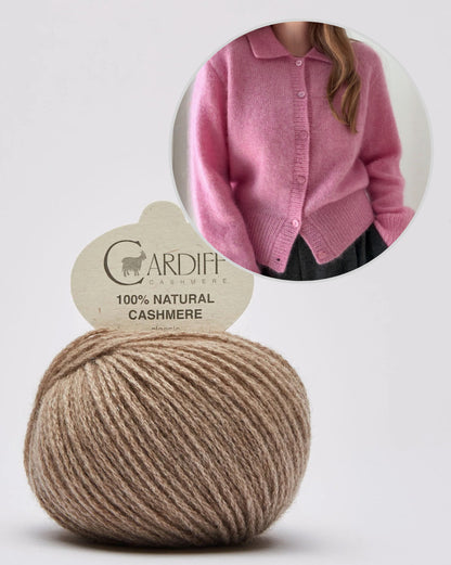 Charlie Cardigan | extrem weich aus Classic Cashmere von Cardiff