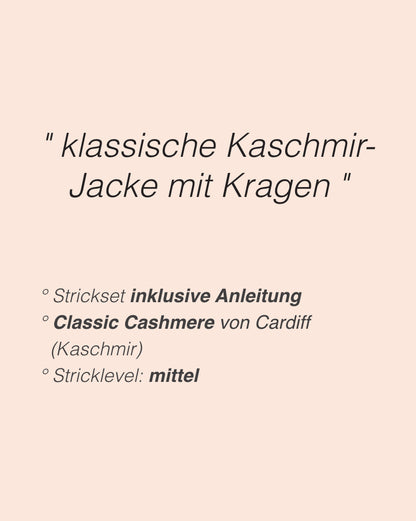 Charlie Cardigan | extrem weich aus Classic Cashmere von Cardiff