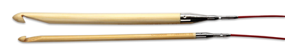 Nadelset auswechselbare Häkelnadeln Spin Bamboo