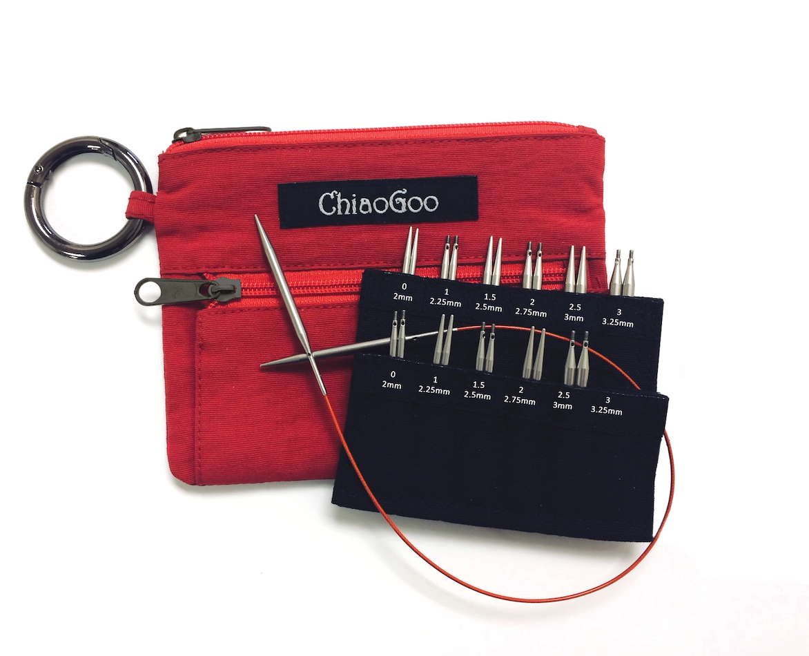 Needle Set Twist Red Shorties 