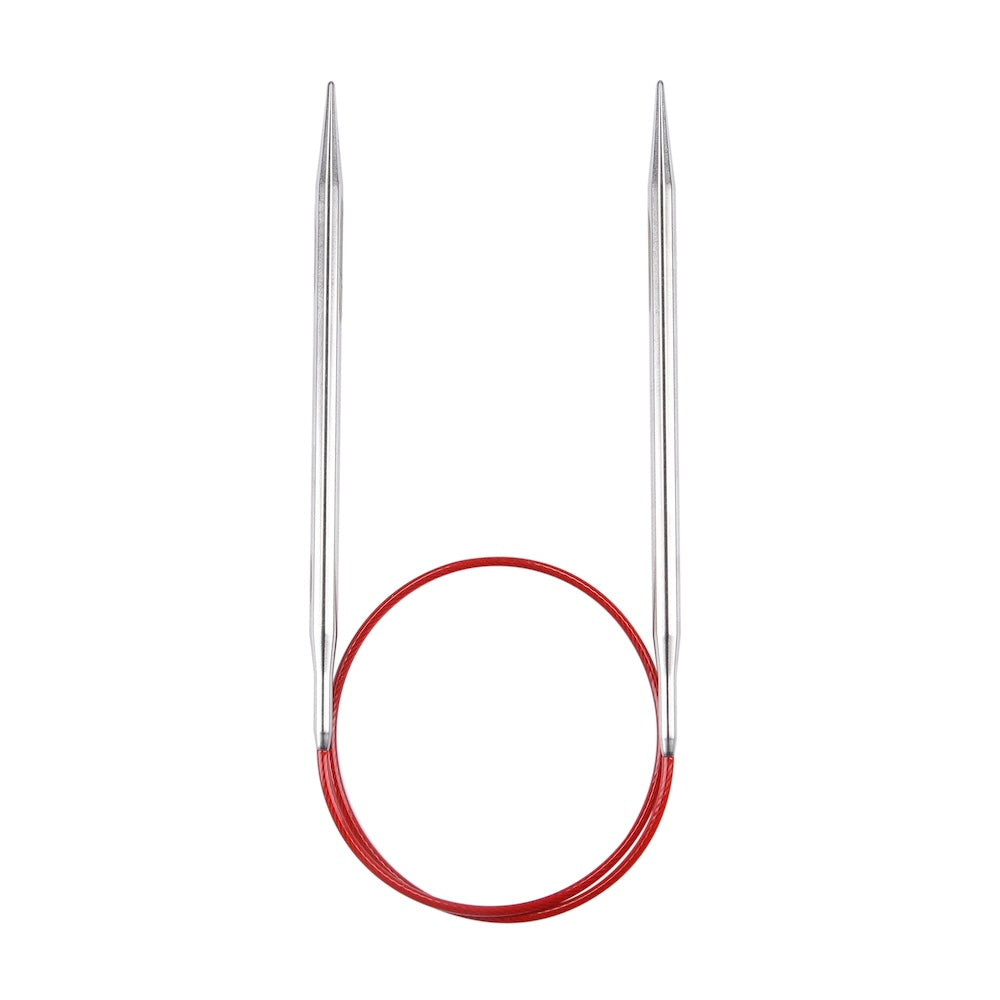 Circular knitting needle Red Lace stainless steel - 150cm 