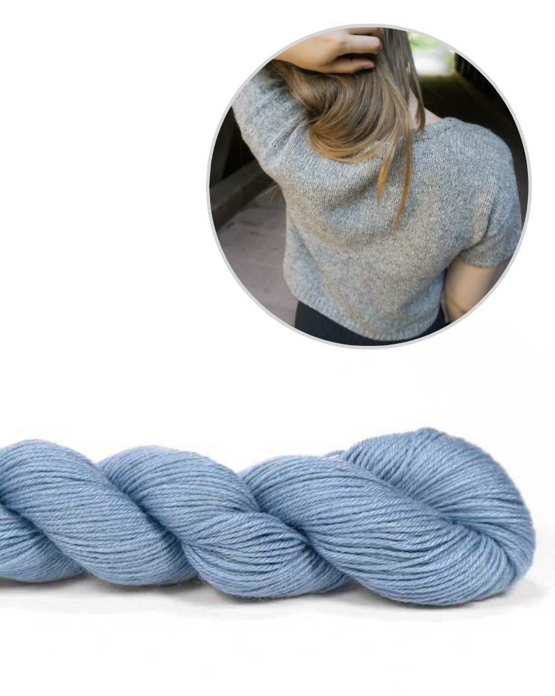 Chloe Tee von Woodlandsknits mit Pinta von Pascuali 14