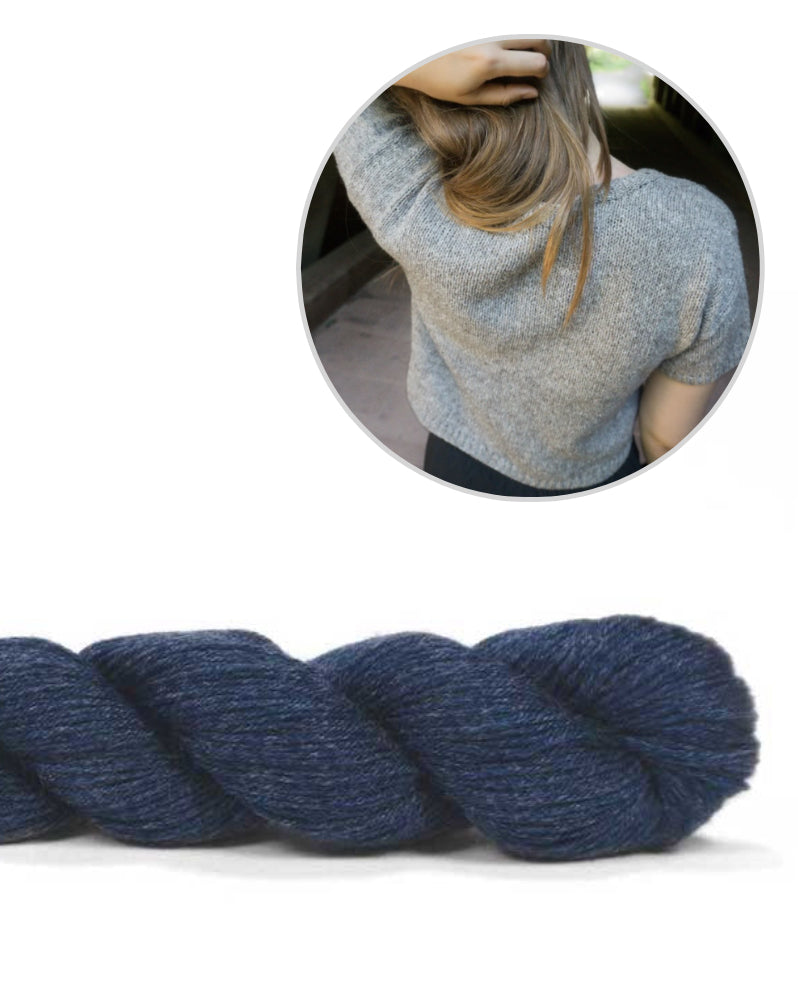 Chloe Tee von Woodlandsknits mit Pinta von Pascuali 15